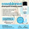 JA PRODUCT OF THE WEEK!  9/29 - 10/5/25 - CASABLANCA SHAMPOO & BODY WASH - 50% off retail price **Limit 1 per customer** Valid only with additional purchase of $30 or more!