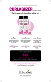 CURLY HAIR TRIO -CURLAGIZER CURL DEFINER (4OZ) AND CURLAGIZER SHAMPOO AND CONDITIONER (11OZ)